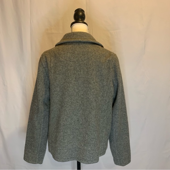GAP Wool and Mohair Double Breasted Pea Coat Size Large - Picture 4 of 10